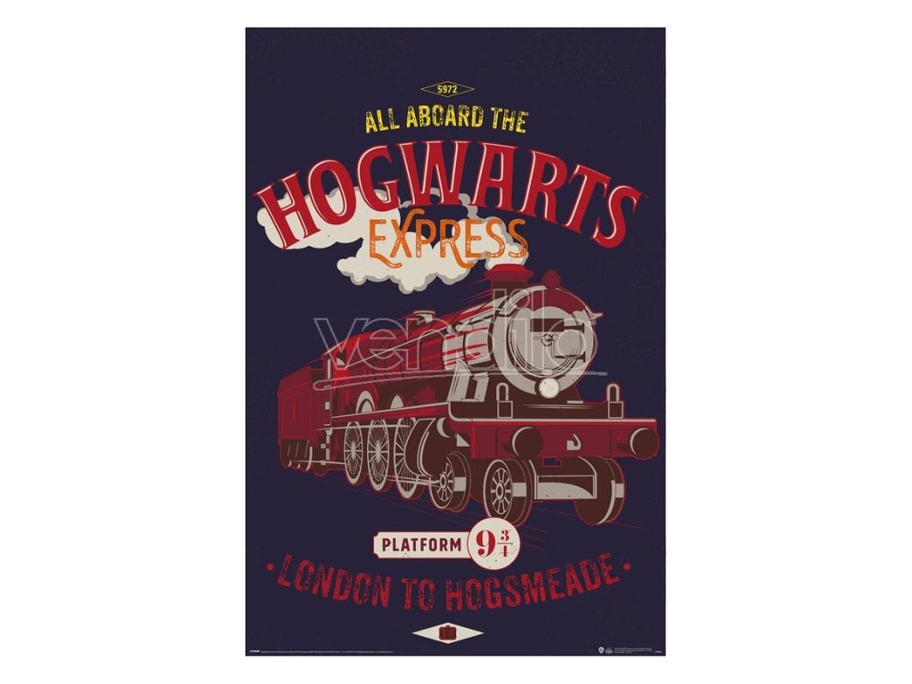 HARRY POTTER - HOGWARTS EXPRESS MAGICAL MOTORS ( MAXI POSTER)