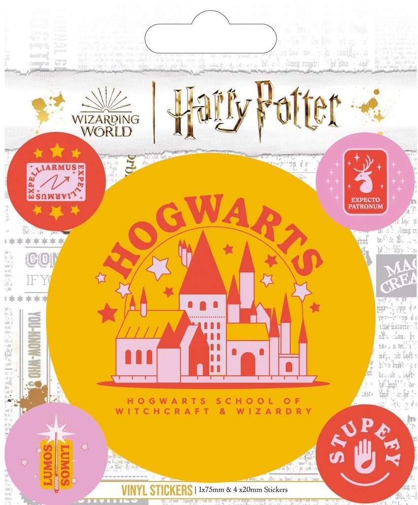 HARRY POTTER - WITTY WITCHCRAFT (VINYL STICKER PACK)
