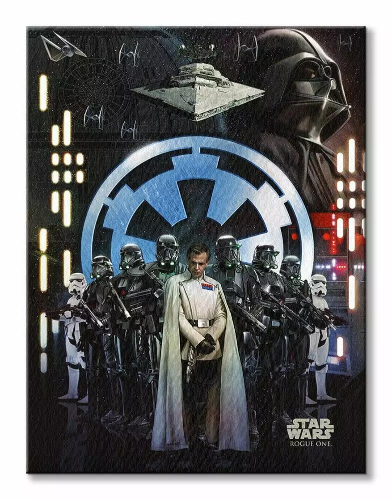 STAR WARS ROGUE ONE - EMPIRE (CANVASS PRINT)