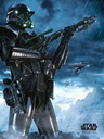 STAR WARS ROGUE ONE - DEATH TROOPER RAIN (CANVASS PRINT)