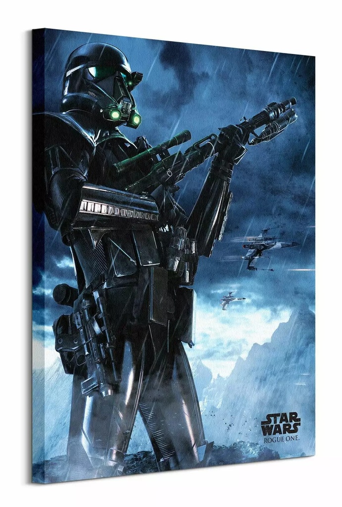 STAR WARS ROGUE ONE - DEATH TROOPER RAIN (CANVASS PRINT)