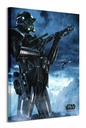 STAR WARS ROGUE ONE - DEATH TROOPER RAIN (CANVASS PRINT)