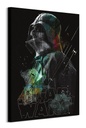 STAR WARS ROGUE ONE - DARTH VADER LINES (CANVASS PRINT)