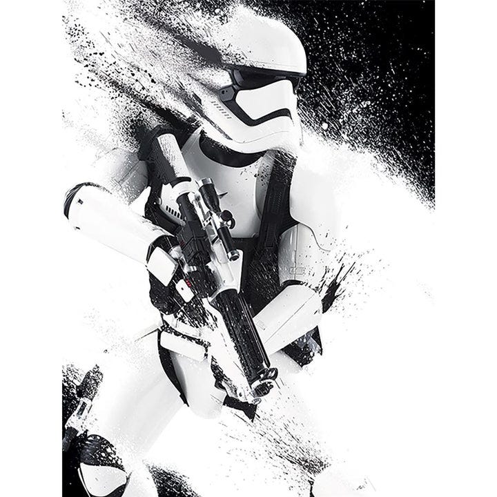 STAR WARS EPISODE VII - STORMTROOPER PAINT (CANVASS PRINT)