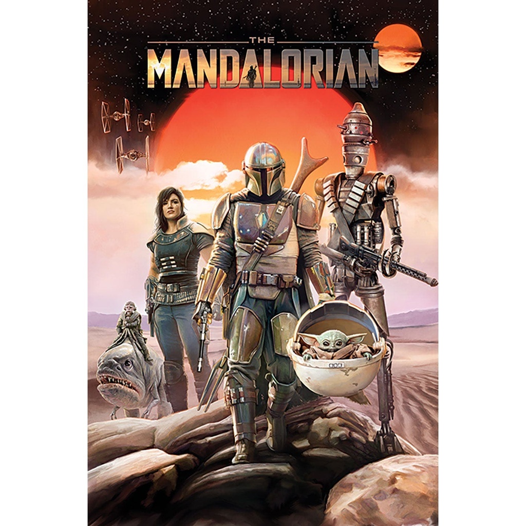 STAR WARS - THE MANDALORIAN GROUP (MAXI POSTER)