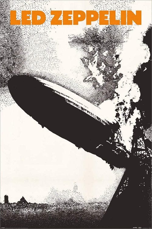 LED ZEPPELIN - LED ZEPPELIN I (MAXI POSTER)