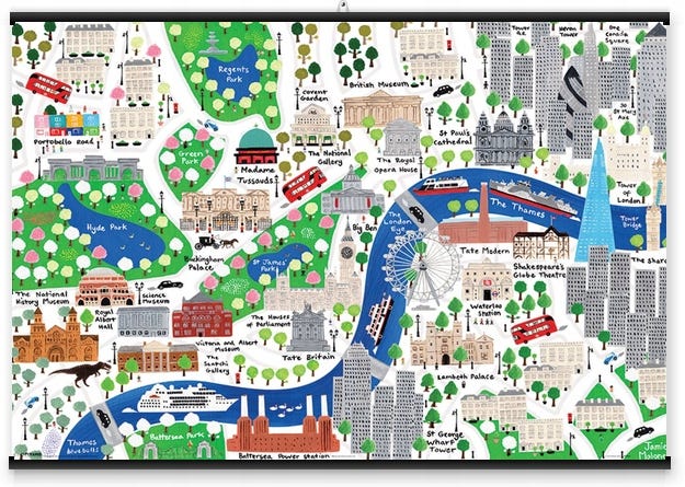 JAMIE MALONE - LONDON (MAXI POSTER)