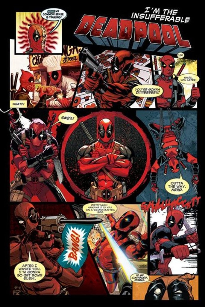 DEADPOOL - PANELS (MAXI POSTER)