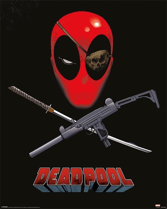 DEADPOOL - EYE PATCH (MINI POSTER)