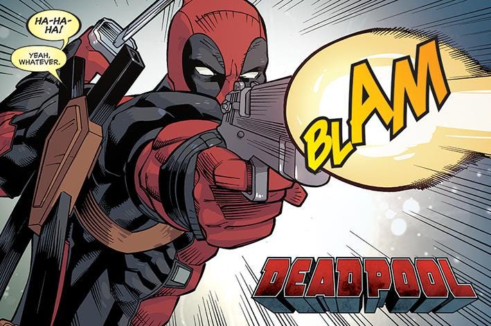 DEADPOOL - BLAM (MAXI POSTER)
