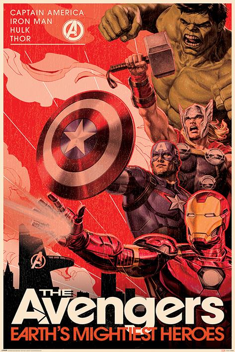 AVENGERS - GOLDEN AGE HERO PROPAGANDA (MAXI POSTER)