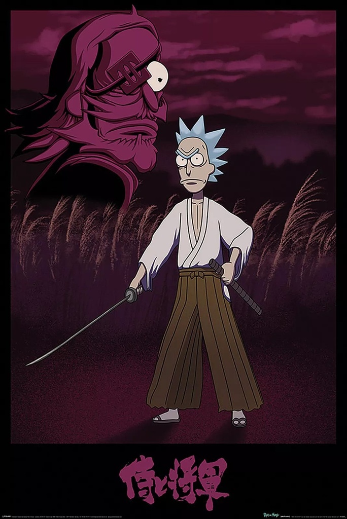 RICK AND MORTY - SAMURAI RICK (MAXI POSTERS)