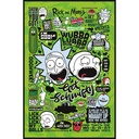 RICK AND MORTY - QUOTES (MAXI POSTERS)