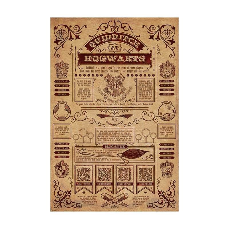 HARRY POTTER - QUIDDITCH AT HOGWARTS (MAXI POSTERS)
