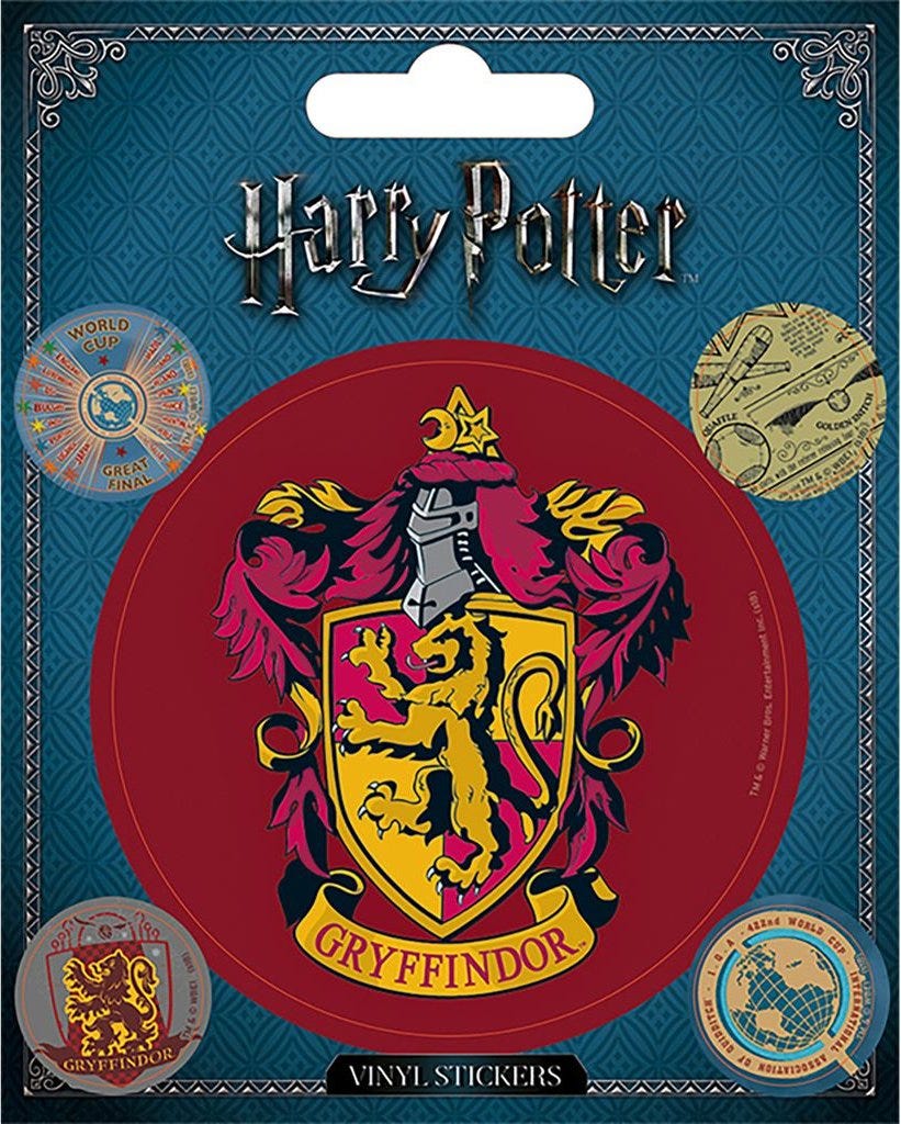 HARRY POTTER - GRYFFINDOR (VINYL STICKER PACK)