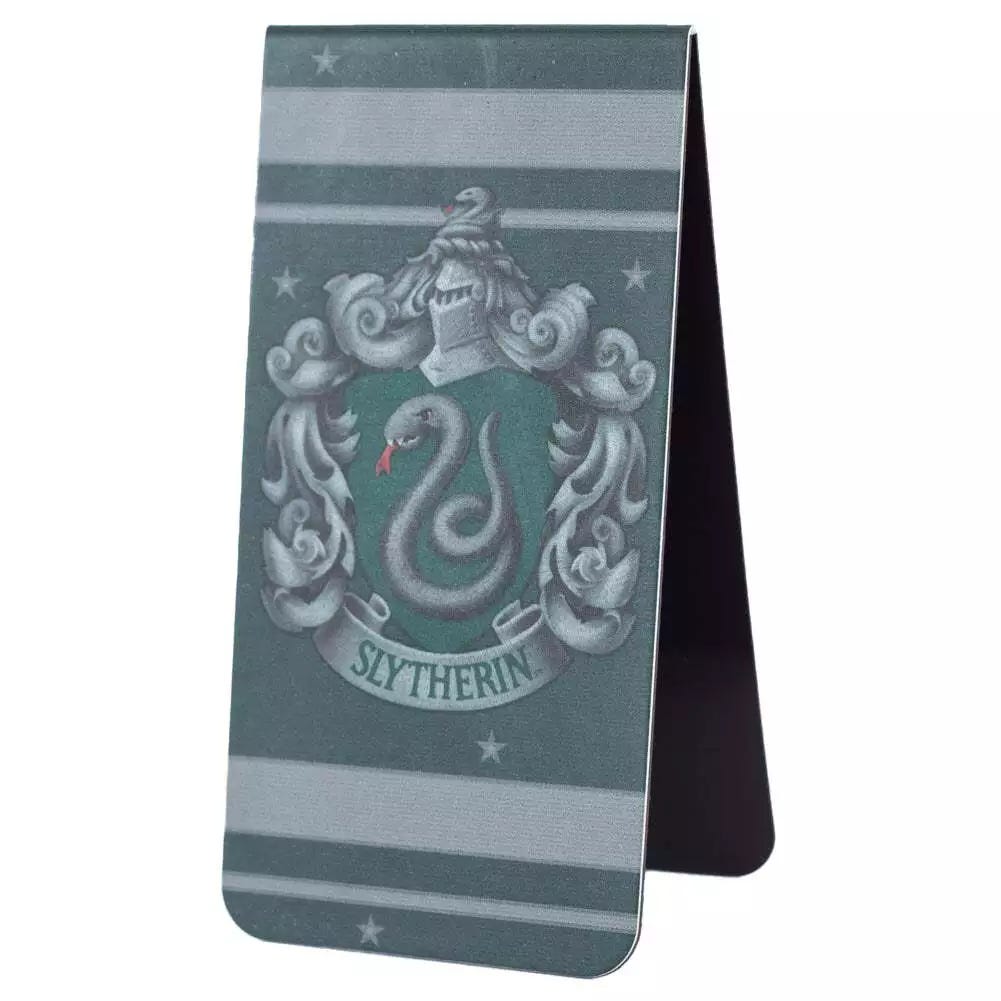 HARRY POTTER COLOURFUL CREST SLYTHERIN - (MAGNETIC BOOKMARK)