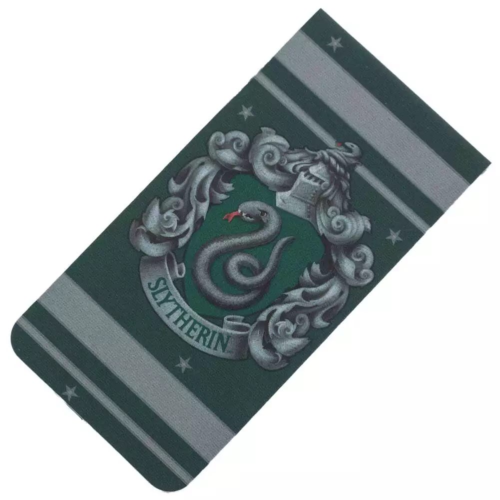 HARRY POTTER COLOURFUL CREST SLYTHERIN - (MAGNETIC BOOKMARK)