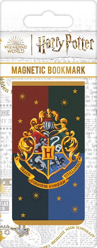 HARRY POTTER COLOURFUL CREST HOGWARTS - (MAGNETIC BOOKMARK)