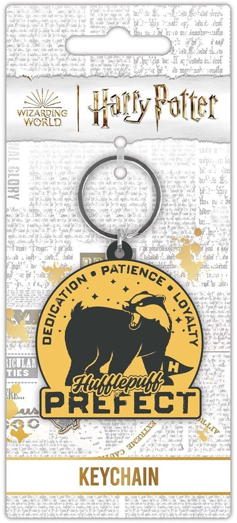 HARRY POTTER - CLUBHOUSE HUFFLEPUFF (PVC KEYCHAIN)