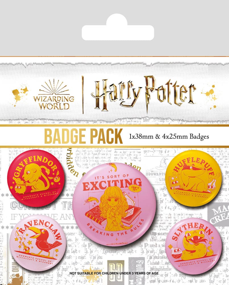 HARRY POTTER - WITTY WITCHCRAFT (BADGE PACK)