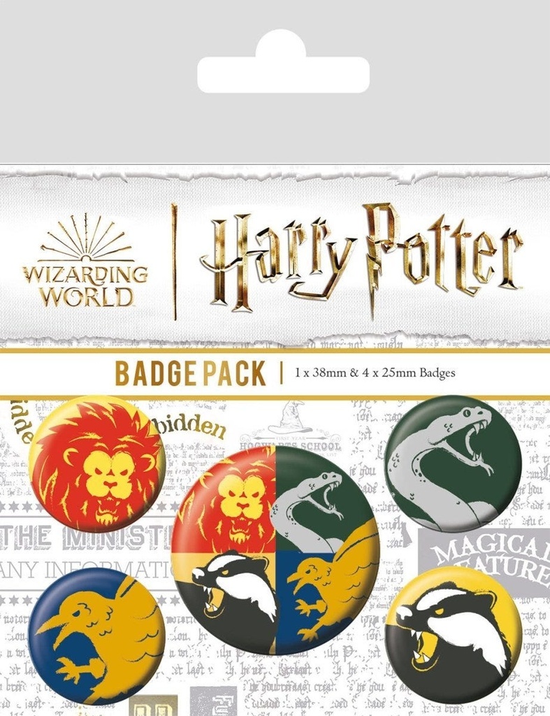 HARRY POTTER - CLUBHOUSE (BADGE PACK)