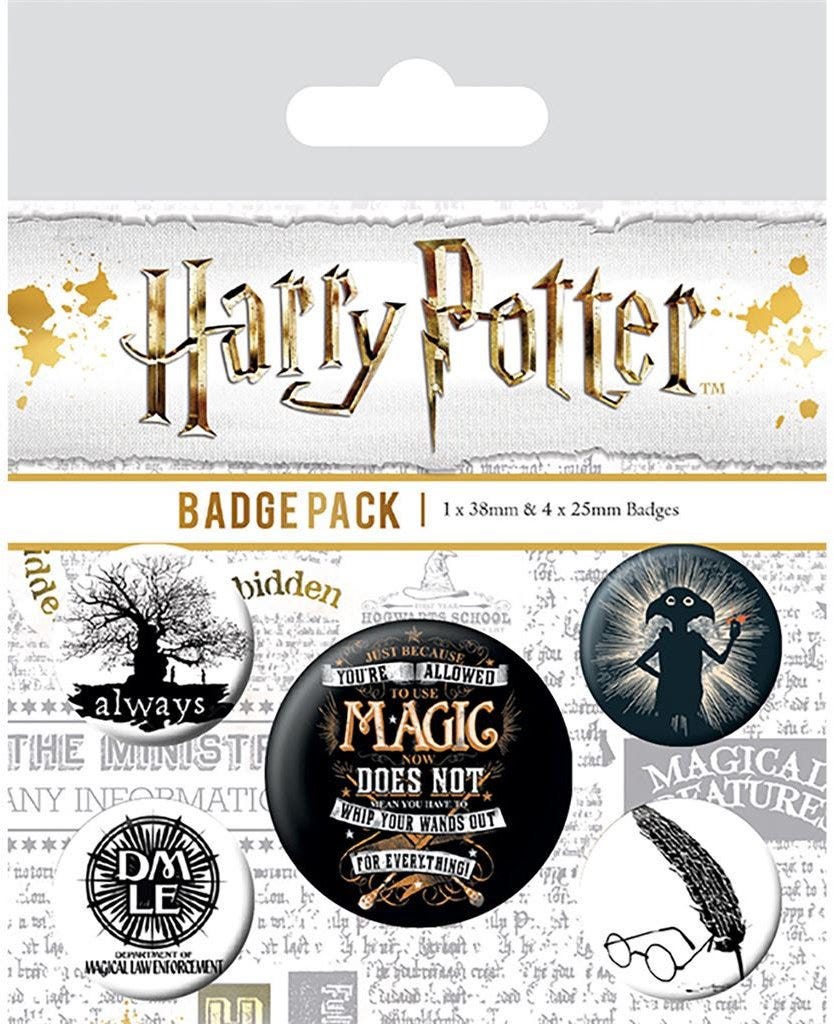 HARRY POTTER - SYMBOLS (BADGE PACK)