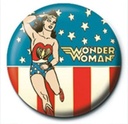 WONDER WOMAN - STARS AND STRIPES (BUTTON BADGE)