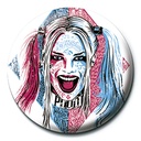 SUICIDE SQUAD - HARLEY QUINN TATTOO (BUTTON BADGE)