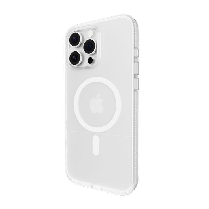 MAGEASY Vibrant MagSafe Shockproof Protective Case for 2024 iPhone 16 pro max, 16 feet drop protection Transparent