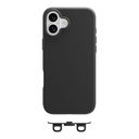 MAGEASY Vibrant MagSafe Shockproof Protective Case for 2024 iPhone 16 6.7, 16 feet drop protection Black