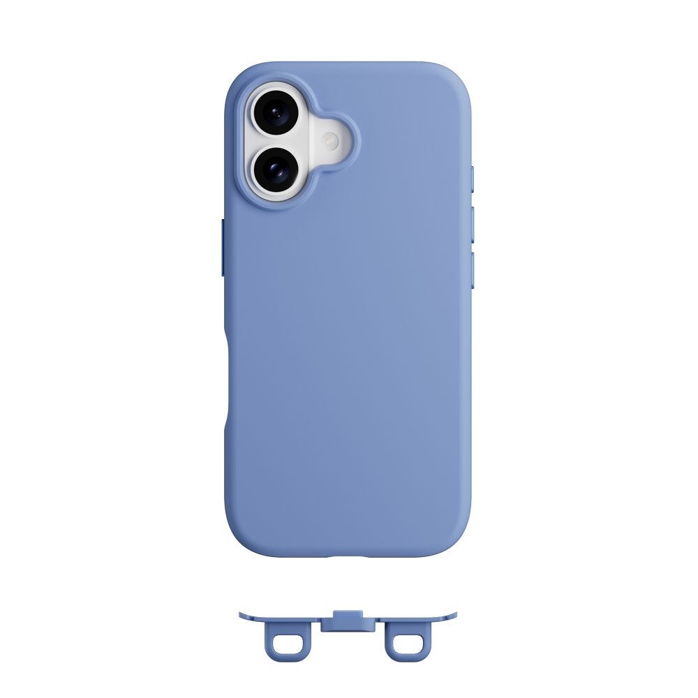 MAGEASY Vibrant MagSafe Shockproof Protective Case for 2024 iPhone 16 6.1, 16 feet drop protection Blue
