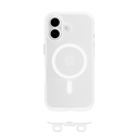MAGEASY Vibrant MagSafe Shockproof Protective Case for 2024 iPhone 16 6.1, 16 feet drop protection Transparent