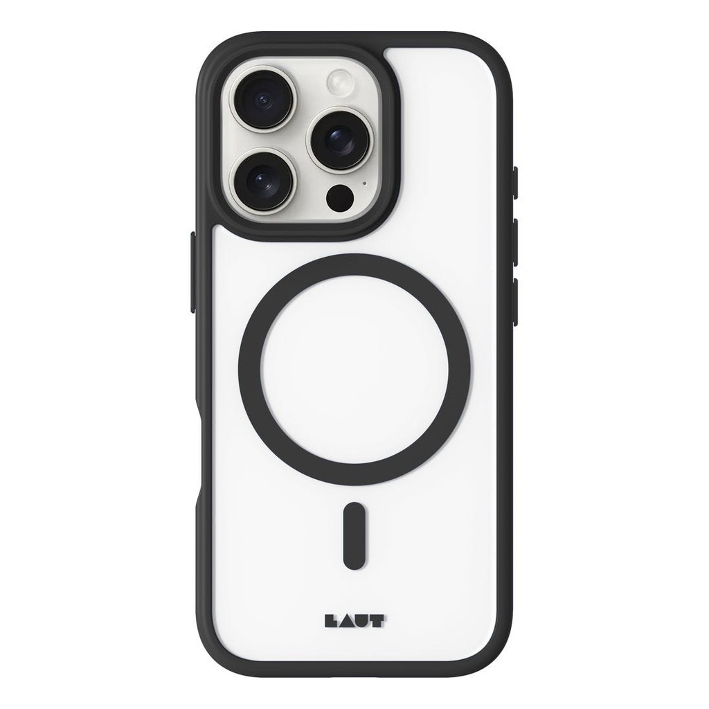 LAUT HUEX PROTECT for iPhone 16 Pro Max - Black