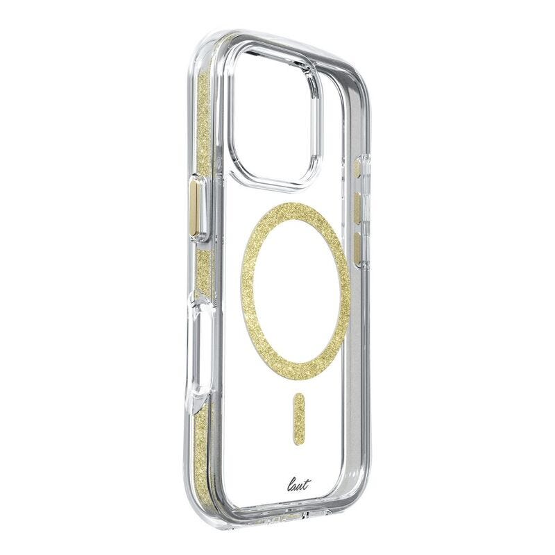 LAUT Aero Sparkle for iPhone 16 Pro Max - Crystal Gold