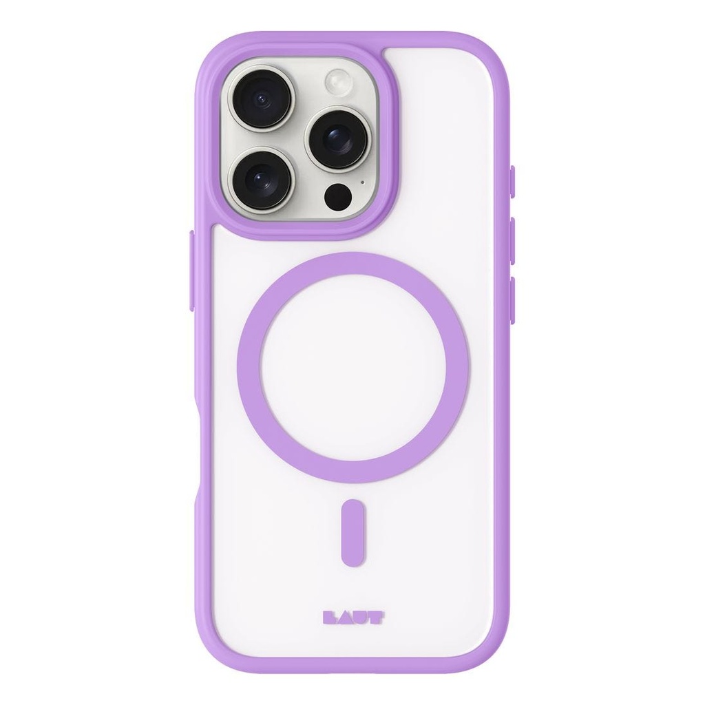 LAUT HUEX PROTECT for iPhone 16 Pro - Bright Pink