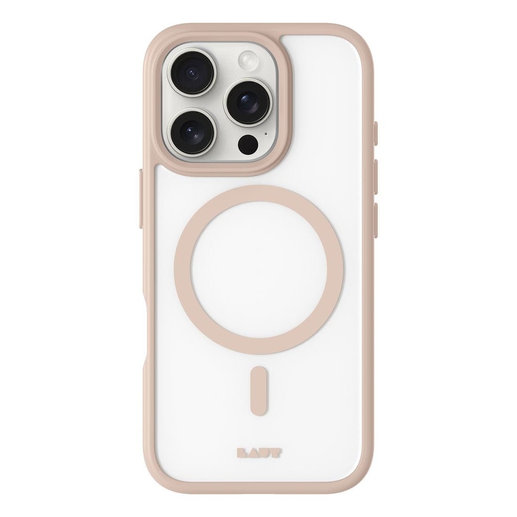 LAUT HUEX PROTECT for iPhone 16 Pro - Beige Gold