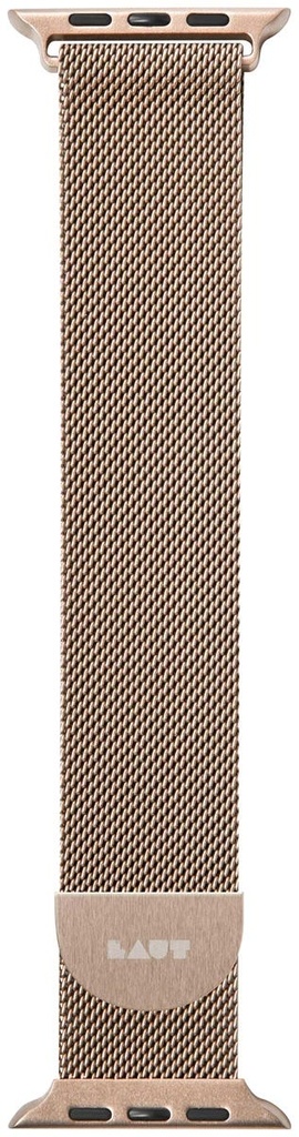 LAUT Steel Loop for Apple Watch 49/45/44/42mm - Gold