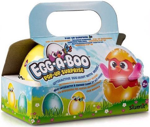 EGG A BOO 2 EGGS 24 PCS DISPLAY