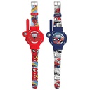 SPIDERMAN DIGITAL WATCH WITH WALKIE TALKIE 200M