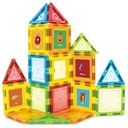 Magnetic construction blocks 46 pcs