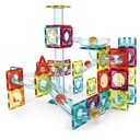 Magnetic tiles(marble rollers) 95 pcs