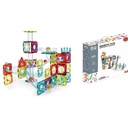 Magnetic tiles(marble rollers) 95 pcs