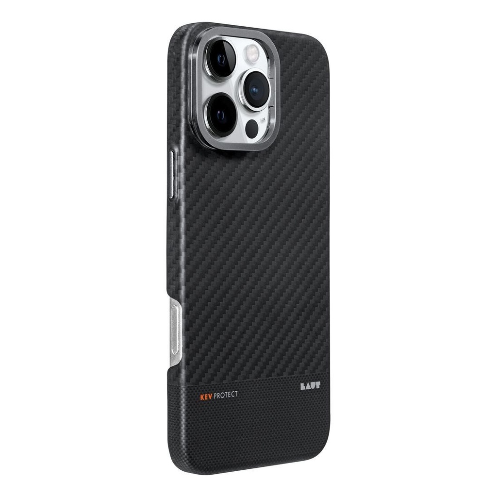 LAUT KEV PROTECT for iPhone 16 Pro Max - Black
