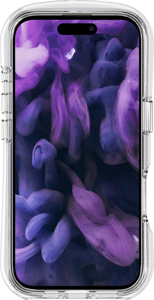 LAUT Aero Sparkle for iPhone 16 Pro - Crystal Silver
