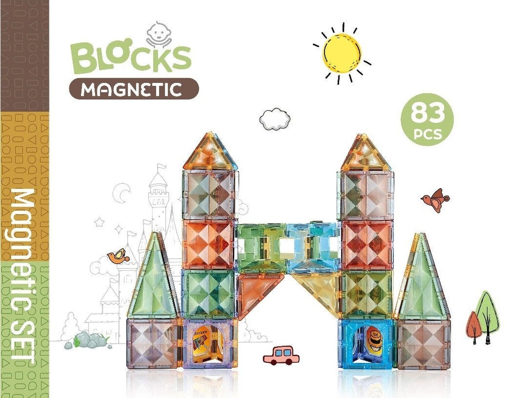 Magnetic Diamond building blocks 83Pc