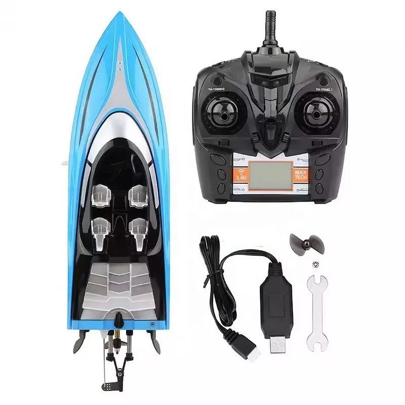 H108 Radio controlled High speed racing boat 1/36 scale