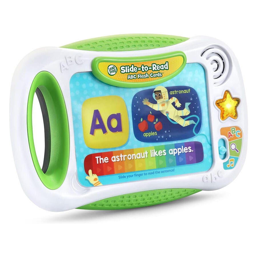 SLIDE-TO-READ ABC FLASH CARDS (LFUS)