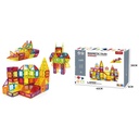 Magnetic construction blocks 110 pcs