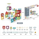 Magnetic tiles(marble rollers) 95 pcs