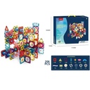 Magnetic tiles marble roller II 206 pcs